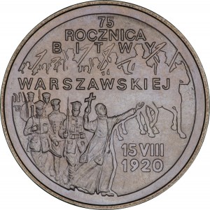 75. rocznica Bitwy Warszawskiej, 2zł rewers